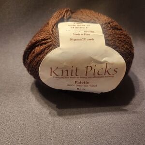 Knit Picks Palette Wool Yarn-Bark